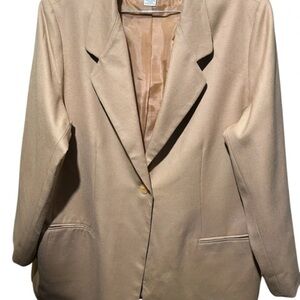 Elegant Beige Women's Blazer
